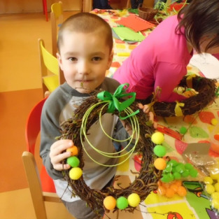 Velikonoční dílnička v mateřské škole
